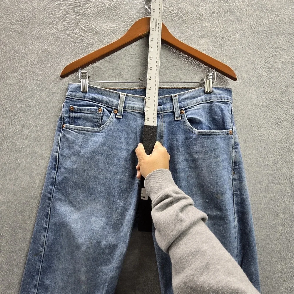 Levi's 505 Men Jeans 32X34 Blue Denim Straight 31